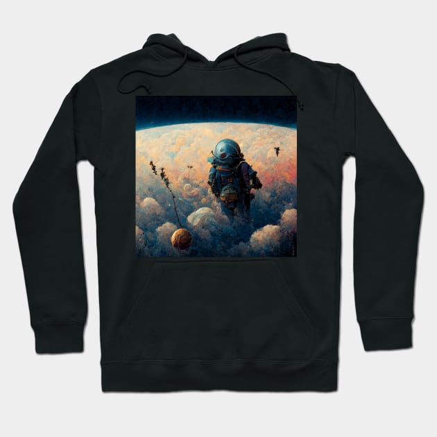 Gas Giant - Space Exploration Hoodie by ArkMinted